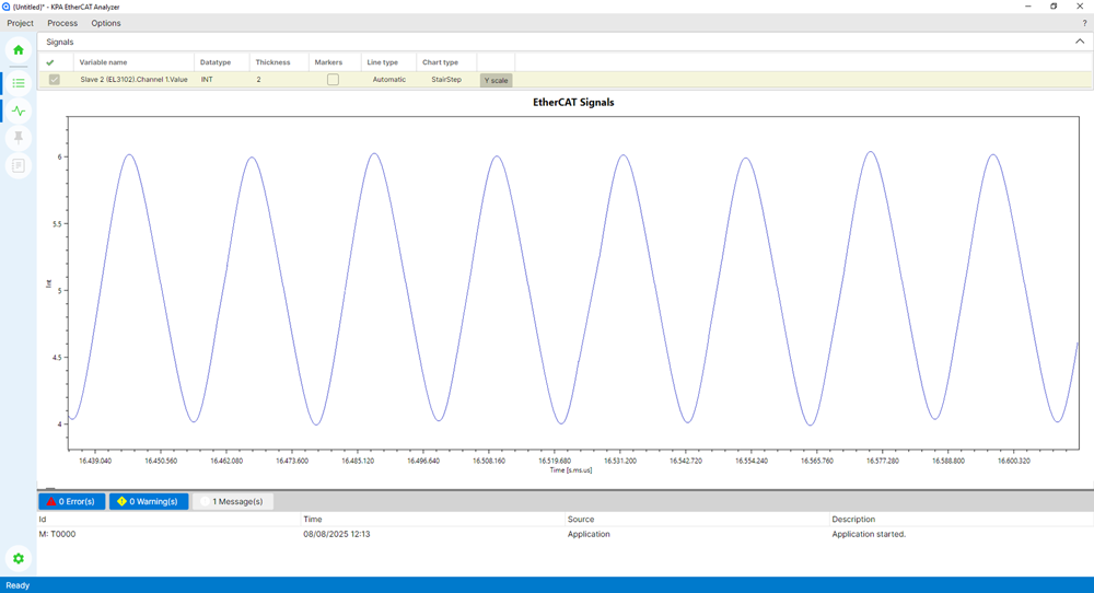 KPA EtherCAT Analyzer